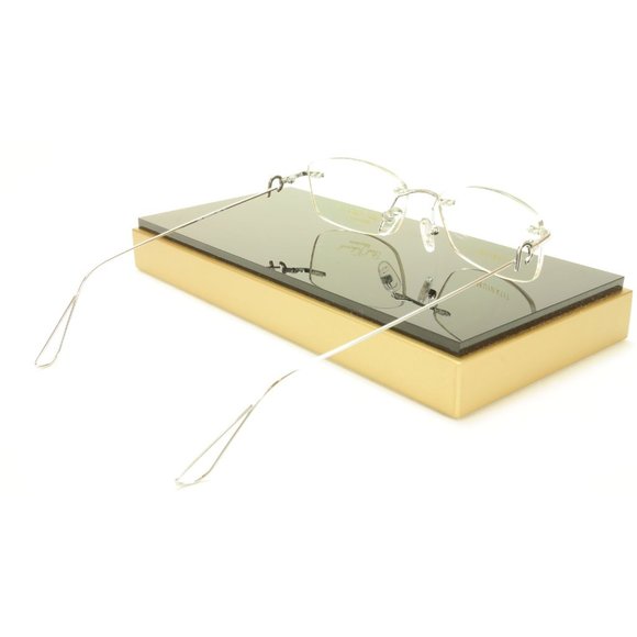 Paul Vosheront VT146 C2 Titanium Silver Rimless - Picture 7 of 8